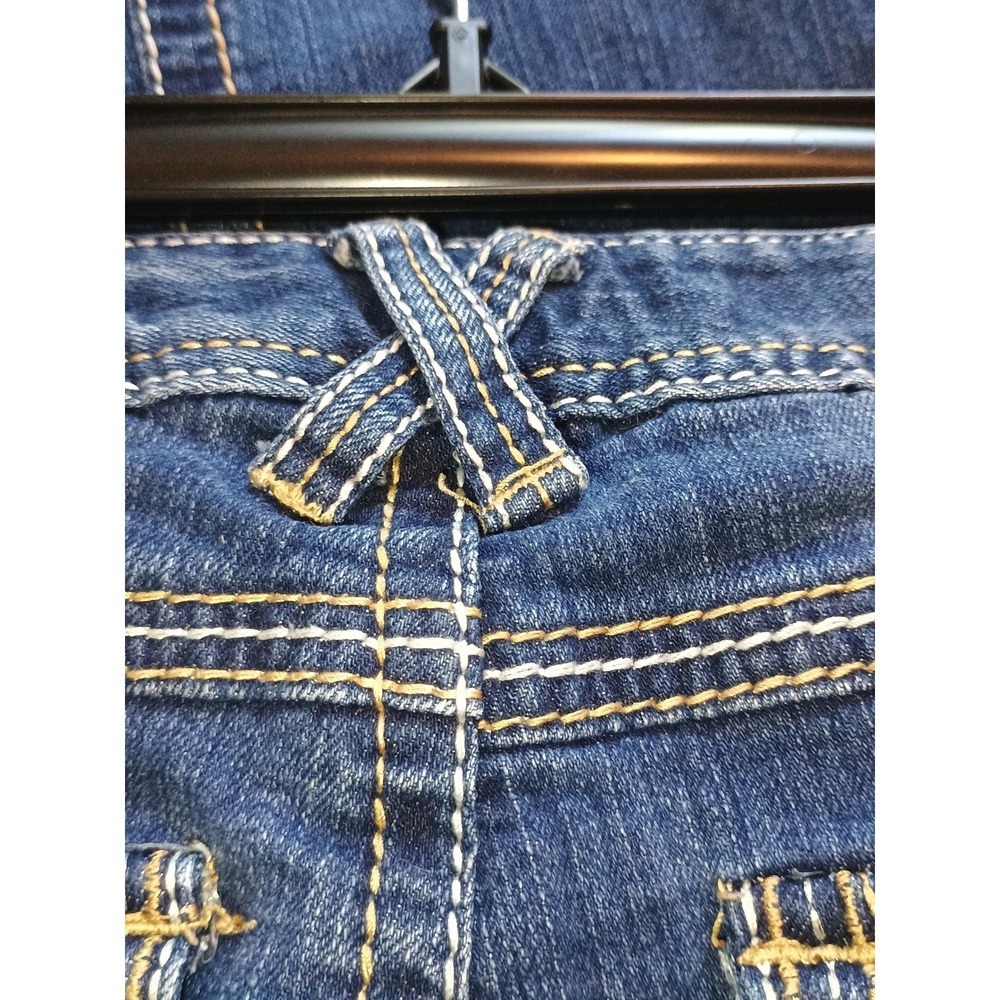 Red Camel Premium Denim Jeans Womens Size 5 Distressed Blue‎ Jeans - Picture 7 of 13